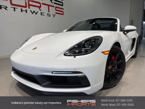 White 2024 Porsche 718 Boxster GTS for sale in Indianapolis, IN