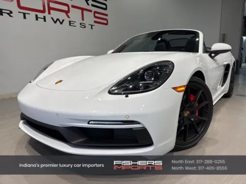 White 2024 Porsche 718 Boxster GTS for sale in Indianapolis, IN