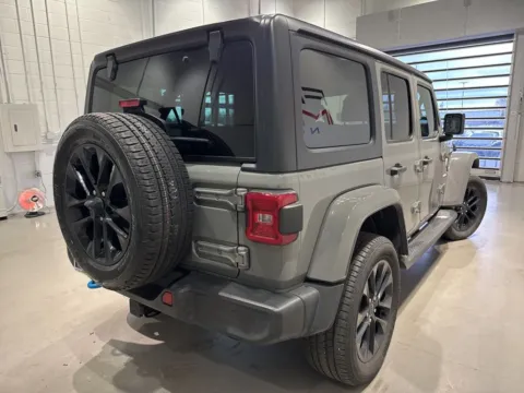 More photos of 2022 Jeep Wrangler Unlimited Sahara 4xe at Fishers Imports - North West, IN