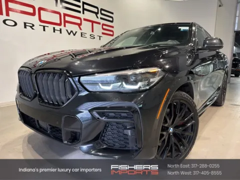 White 2022 BMW X6 xDrive40i for sale in Indianapolis, IN