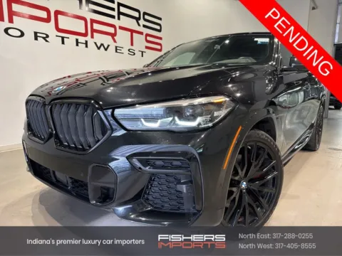 White 2022 BMW X6 xDrive40i for sale in Indianapolis, IN