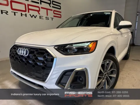 Black 2024 Audi Q5 45 S line Premium for sale in Indianapolis, IN