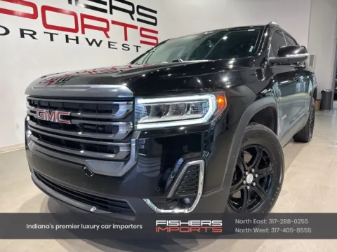 Black 2021 GMC Acadia AT4 for sale in Indianapolis, IN