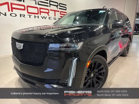 Black 2022 Cadillac Escalade ESV Sport for sale in Indianapolis, IN