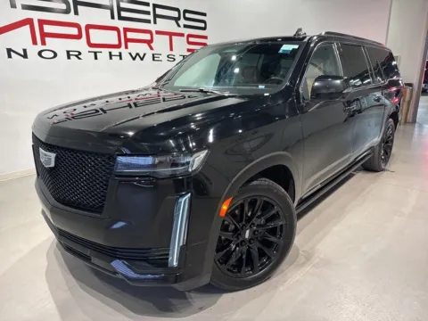 Photos of 2022 Cadillac Escalade ESV Sport for sale in Indianapolis, IN at Fishers Imports - North West