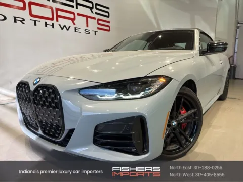 Gray 2023 BMW 4 Series M440i xDrive for sale in Indianapolis, IN