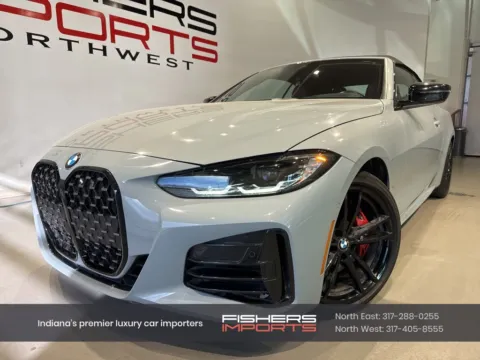 Gray 2023 BMW 4 Series M440i xDrive for sale in Indianapolis, IN