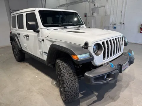 Another view of 2021 Jeep Wrangler Unlimited Rubicon 4xe for sale in Indianapolis, IN at Fishers Imports - North West