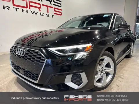 Black 2024 Audi A3 40 Premium for sale in Indianapolis, IN