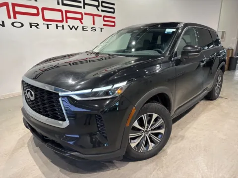 Photos of 2024 INFINITI QX60 PURE for sale in Indianapolis, IN at Fishers Imports - North West