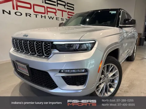 Silver 2022 Jeep Grand Cherokee Summit 4xe for sale in Indianapolis, IN
