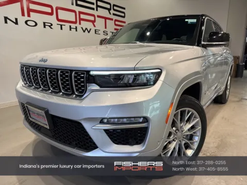 Silver 2022 Jeep Grand Cherokee Summit 4xe for sale in Indianapolis, IN