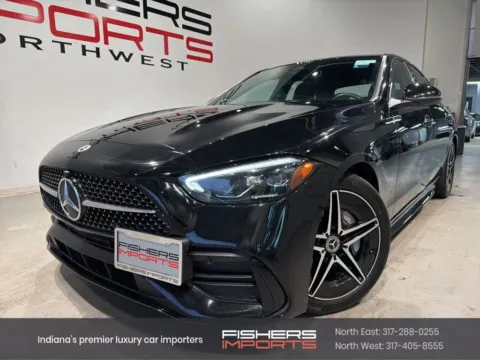 Black 2023 Mercedes-Benz C-Class C 300 for sale in Indianapolis, IN