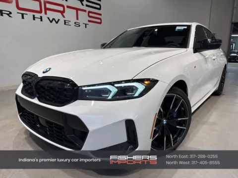 White 2025 BMW 3 Series M340i xDrive for sale in Indianapolis, IN
