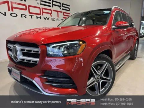 Red 2022 Mercedes-Benz GLS 450 for sale in Indianapolis, IN