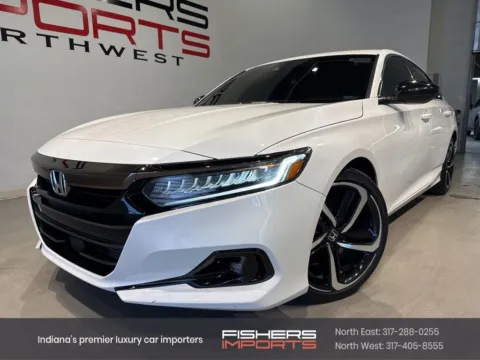 White 2021 Honda Accord Sport for sale in Indianapolis, IN