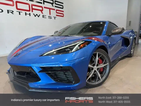 Blue 2022 Chevrolet Corvette Stingray for sale in Indianapolis, IN