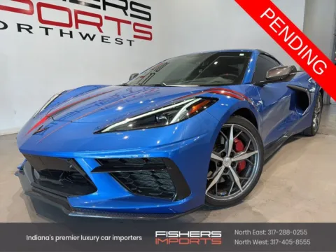 Blue 2022 Chevrolet Corvette Stingray for sale in Indianapolis, IN