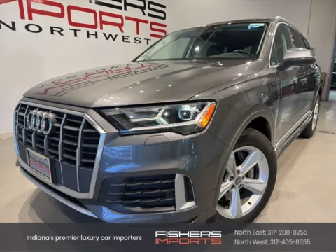 Gray 2020 Audi Q7 45 Premium Plus for sale in Indianapolis, IN