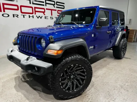 Photos of 2019 Jeep Wrangler Unlimited Sport S for sale in Indianapolis, IN at Fishers Imports - North West