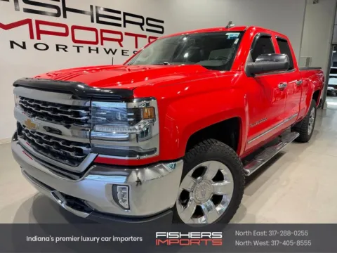 Red 2016 Chevrolet Silverado 1500 LTZ for sale in Indianapolis, IN