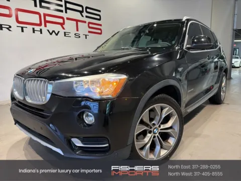 Black 2016 BMW X3 xDrive28i for sale in Indianapolis, IN