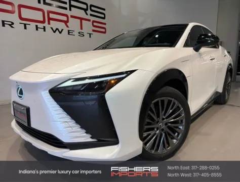 White 2023 Lexus RZ 450e Premium for sale in Indianapolis, IN