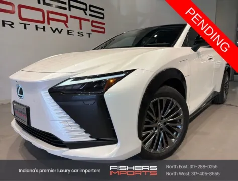 White 2023 Lexus RZ 450e Premium for sale in Indianapolis, IN