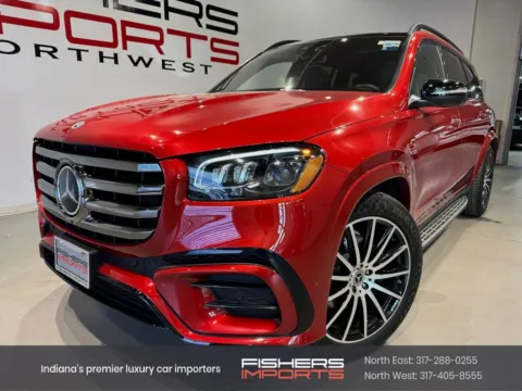 Red 2024 Mercedes-Benz GLS 580 for sale in Indianapolis, IN