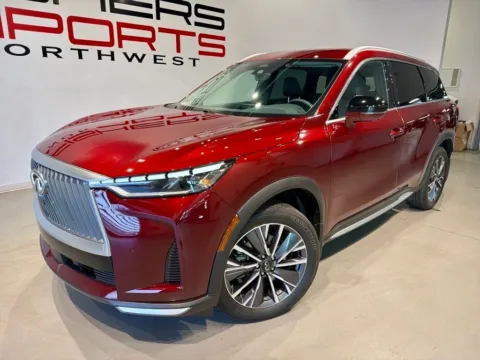 Photos of 2026 INFINITI QX60 LUXE for sale in Indianapolis, IN at Fishers Imports - North West