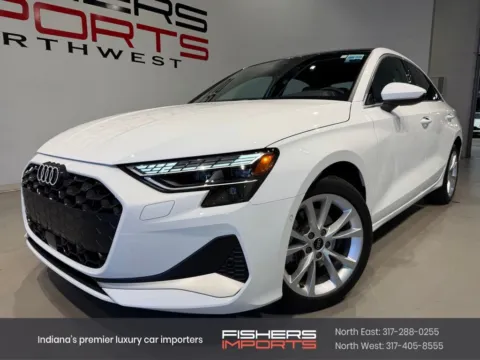 White 2025 Audi A3 40 Premium for sale in Indianapolis, IN
