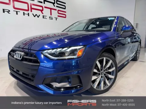 Blue 2023 Audi A4 40 Premium Plus for sale in Indianapolis, IN