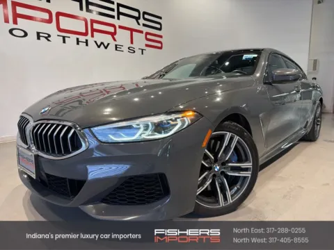 Gray 2020 BMW 8 Series 840 for sale in Indianapolis, IN