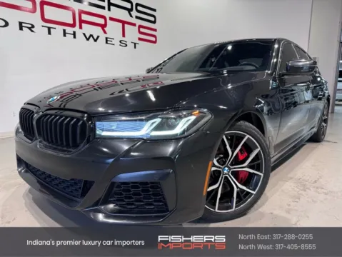 Black 2022 BMW 5 Series 540i xDrive for sale in Indianapolis, IN