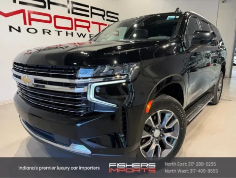 Black 2022 Chevrolet Tahoe LT for sale in Indianapolis, IN