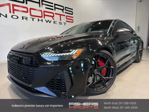 Black 2024 Audi RS 7 4.0T Performance for sale in Indianapolis, IN