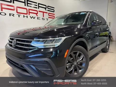 Black 2023 Volkswagen Tiguan 2.0T SE for sale in Indianapolis, IN