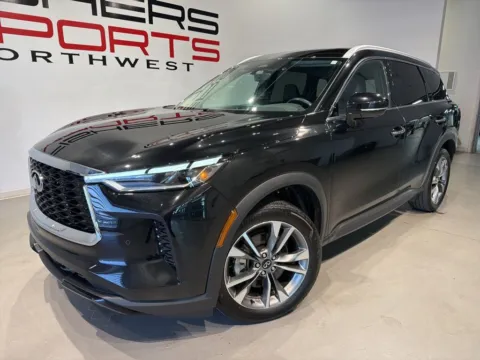 Photos of 2023 INFINITI QX60 LUXE for sale in Indianapolis, IN at Fishers Imports - North West