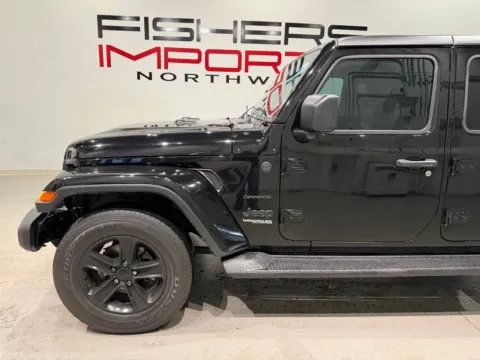 More photos of 2022 Jeep Wrangler Unlimited Sahara at Fishers Imports - North West, IN