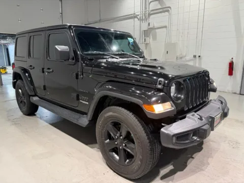 Another view of 2022 Jeep Wrangler Unlimited Sahara for sale in Indianapolis, IN at Fishers Imports - North West