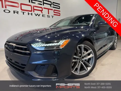 Blue 2021 Audi A7 e Premium Plus for sale in Indianapolis, IN
