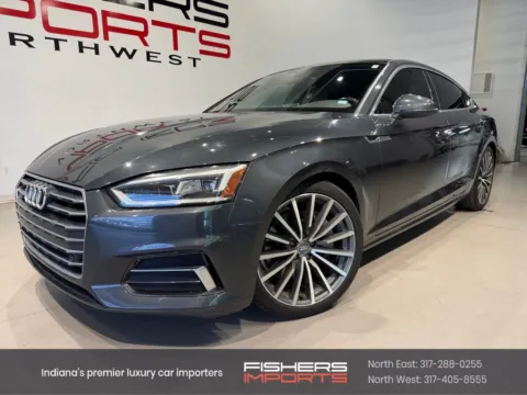 Gray 2018 Audi A5 2.0T Premium Plus for sale in Indianapolis, IN