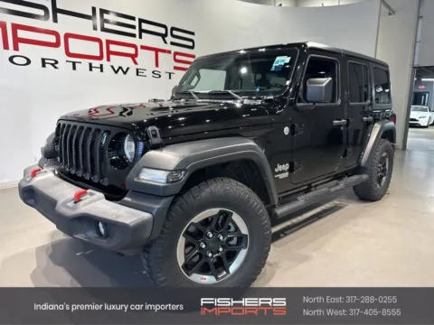 Black 2018 Jeep Wrangler Unlimited Sport S for sale in Indianapolis, IN