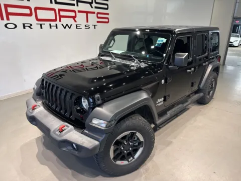 Photos of 2018 Jeep Wrangler Unlimited Sport S for sale in Indianapolis, IN at Fishers Imports - North West