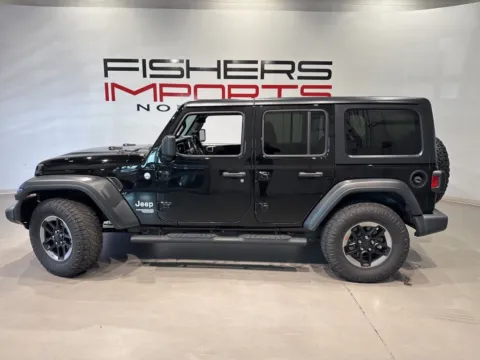 Another view of 2018 Jeep Wrangler Unlimited Sport S for sale in Indianapolis, IN at Fishers Imports - North West