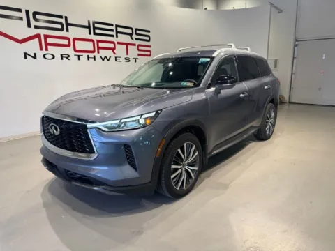 Photos of 2023 INFINITI QX60 Sensory for sale in Indianapolis, IN at Fishers Imports - North West