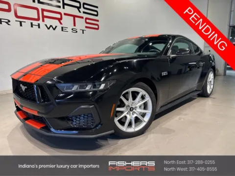 Black 2024 Ford Mustang GT Premium for sale in Indianapolis, IN