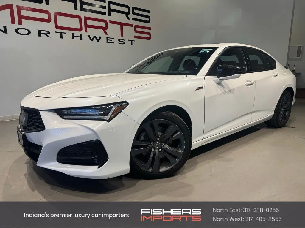 White 2022 Acura TLX A-Spec Package for sale in Indianapolis, IN