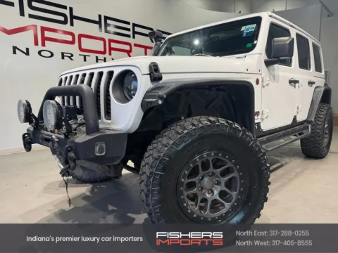 Gray 2023 Jeep Wrangler Rubicon for sale in Indianapolis, IN