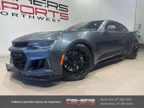 Blue 2021 Chevrolet Camaro ZL1 for sale in Indianapolis, IN
